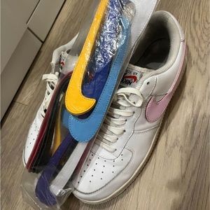 *OFFER* Nike ASG Air Force 1 Velcro Swoosh SZ 10.5